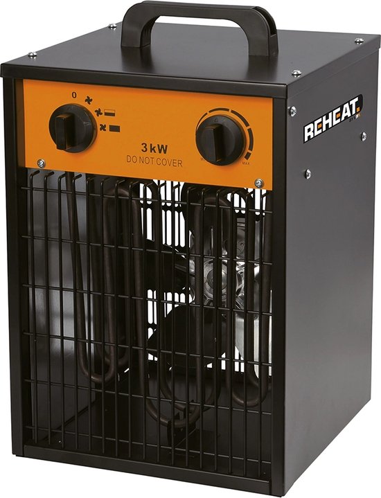 Reheat B3000 Elektrische Heater/Kachel - Ventilatorkachel - 3 Standen - 3000W