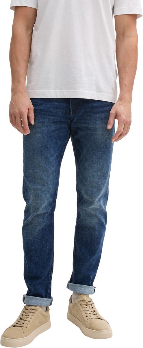 Tom Tailor Heren Jeans Broeken JOSH slim Fit Blauw 29W / 30L Volwassenen