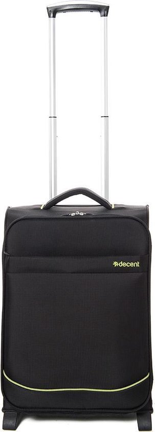 Decent Handbagage koffer Super-Light 50 - zwart