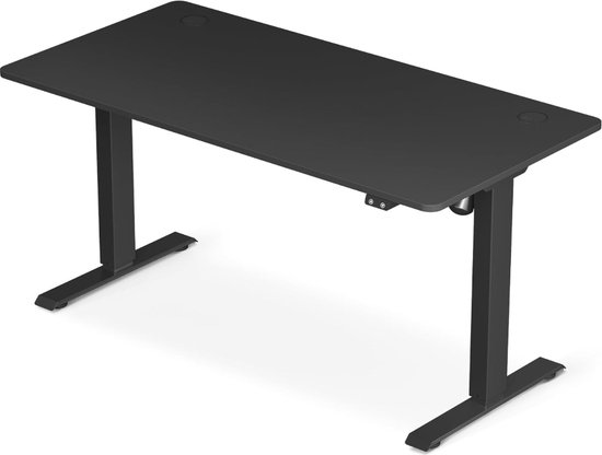 MIRA Home - Elektrisch Bureau - Laptoptafel - Laptop - Tafel - Bureau - Zwart - 140x70x114