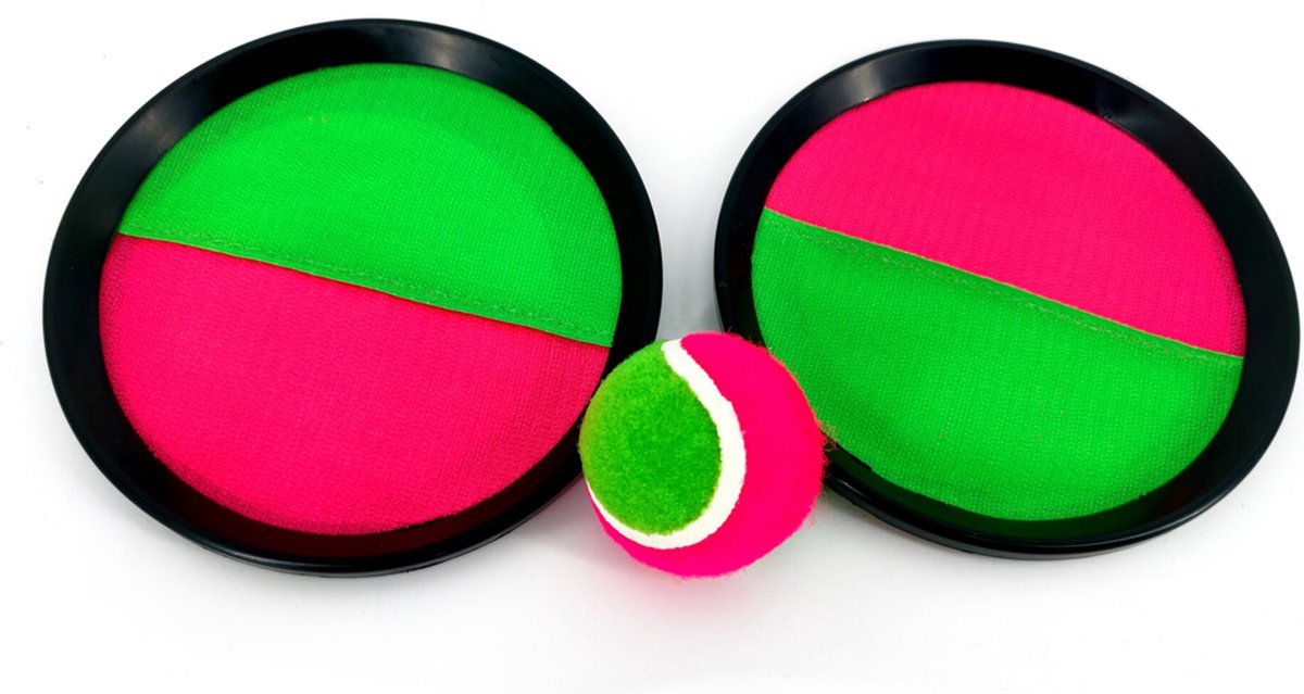 Racketspel - Kras met bal - Set van 2 - Buitenspellen