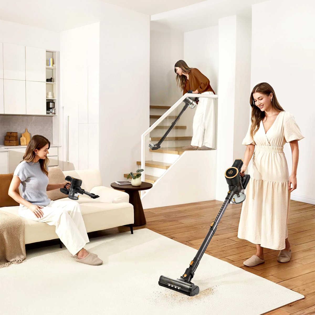 AG4200 Steelstofzuiger Draadloos Premium Gold - afbeelding 2