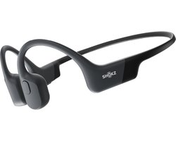 foto van Shokz Openrun Mini - Bone Conduction - Sporthoofdtelefoon - Zwart