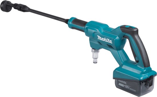 Makita DHW 180 RM accudrukreiniger 18 V 24 bar + 2x accu 4.0 Ah + lader — afbeelding 3