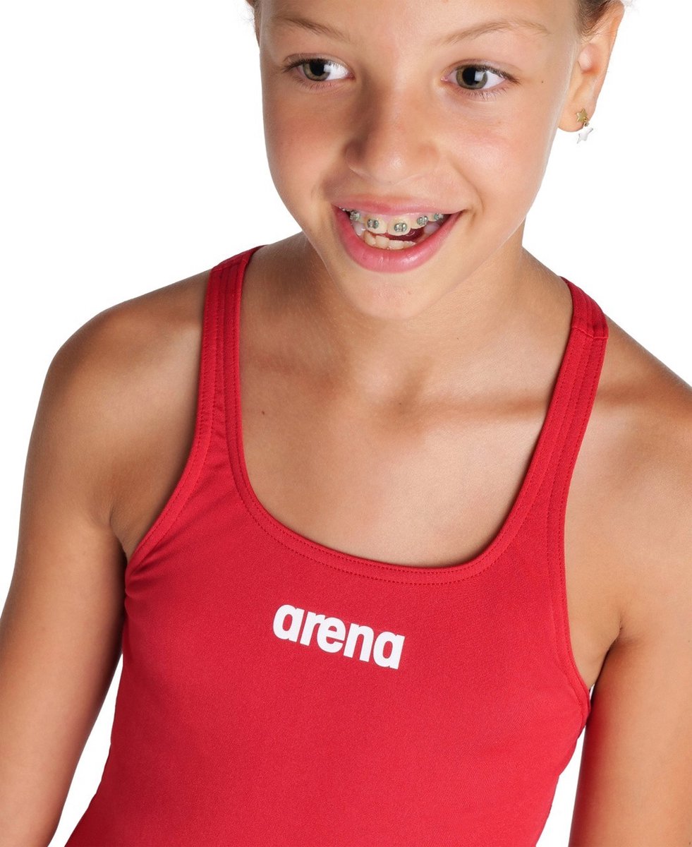 ARENA | G Team Swimsuit Swim Pro Solid red - white (Maat - 6 - 7) — afbeelding 6