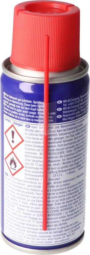 WD-40 Multi-Use Product Smart Straw - 300ml - Multispray - Smeermiddel - Maakt vastzittende onderdelen los - Beschermt tegen roest - Verdrijft vocht - Voor auto, fiets. gereedschap, huis en tuin