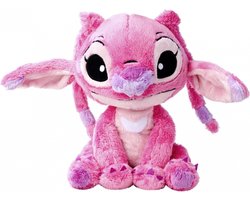 foto van Disney - Lilo & Stitch - Angel - 25 cm - Pluche - Roze - Alle leeftijden - Knuffel