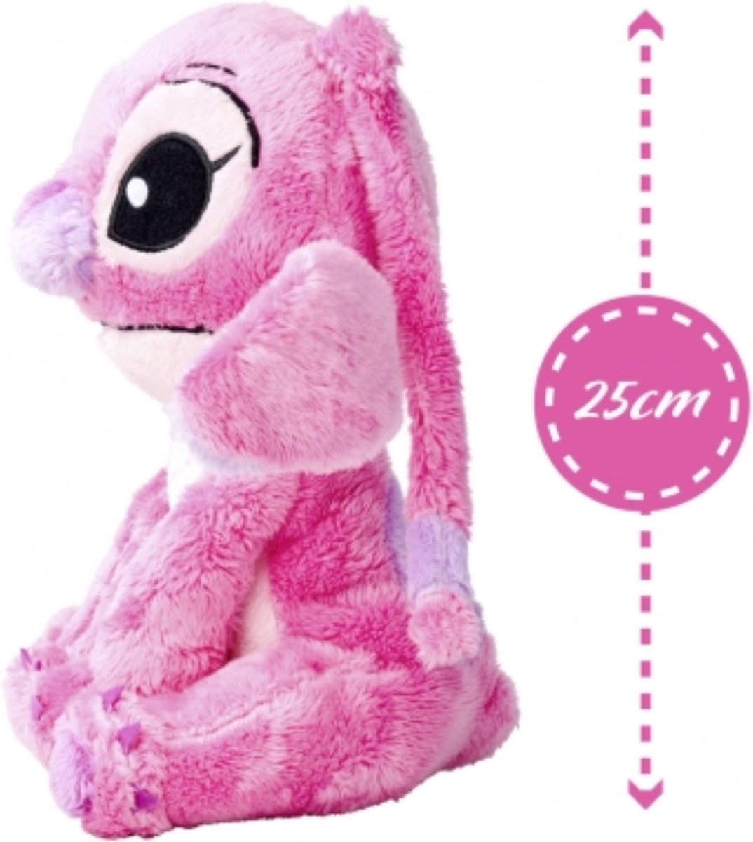 Disney - Lilo & Stitch - Angel - 25 cm - Pluche - Roze - Alle leeftijden - Knuffel — afbeelding 5