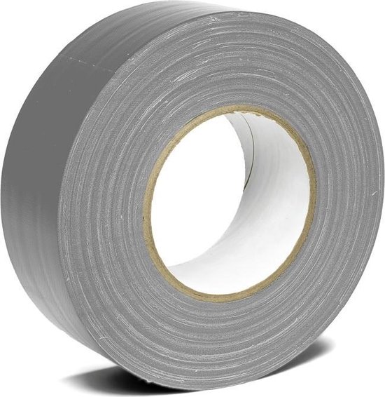 minimum boot Metalen lijn Duct tape Grijs - 50mm x 50m - per rol | bol.com