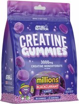 Creatine Gummies 20servings Millions Blackcurrant