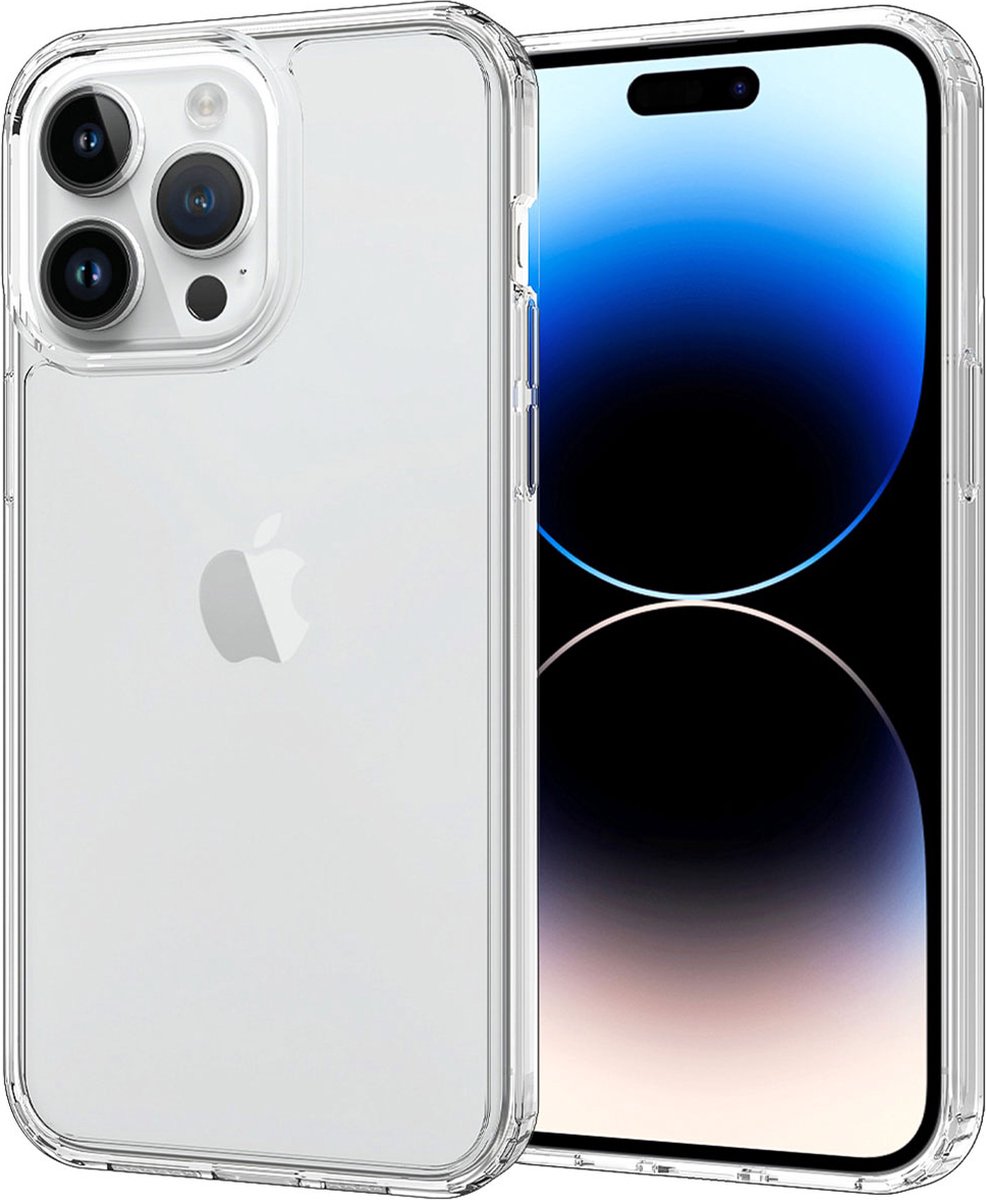 Accezz Hoesje Geschikt voor iPhone 15 Pro Max Hoesje - Accezz Xtreme Impact Backcover 2.0 - Transparant