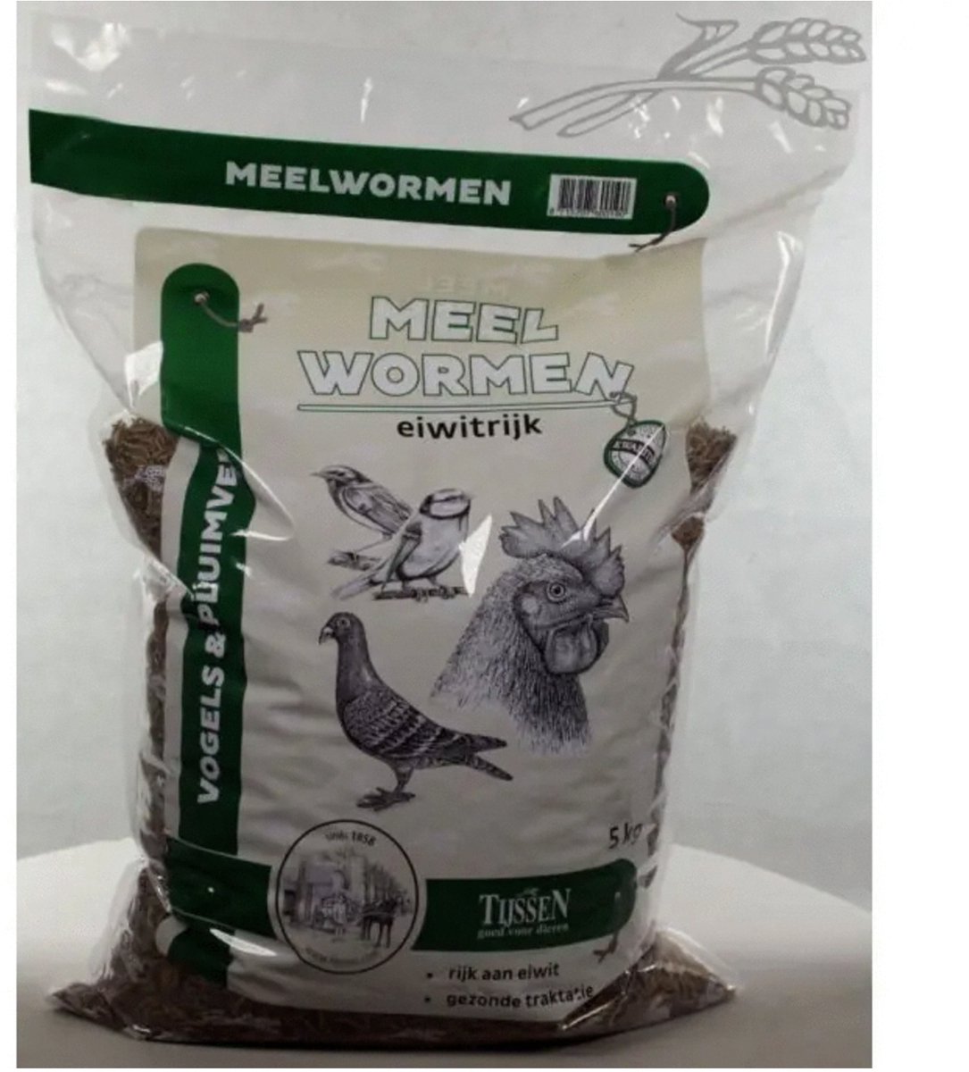 Tijssen Meelwormen - Kippenvoer - 5 kg