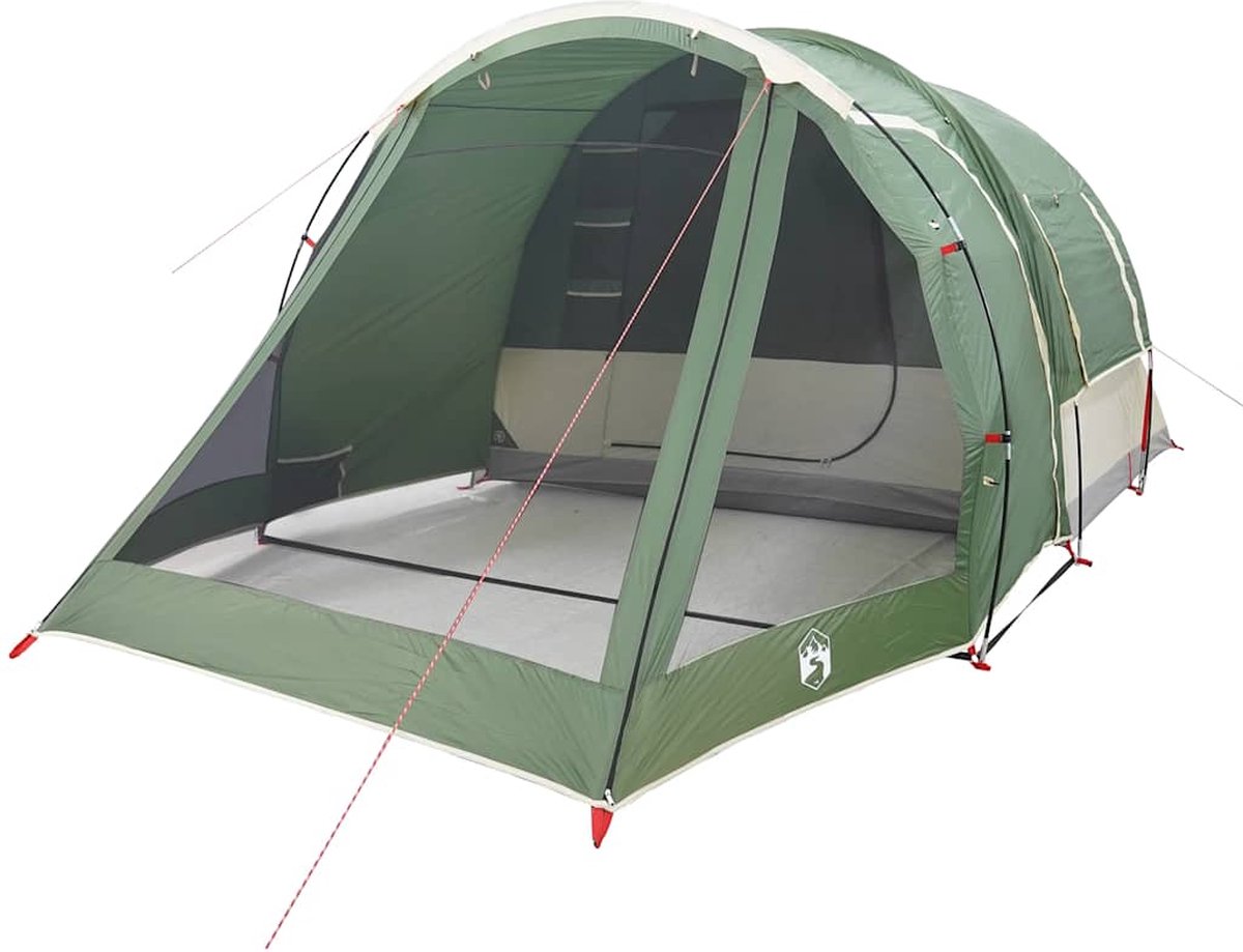 vidaXL - Tunneltent - 4-persoons - waterdicht - groen – foto 6