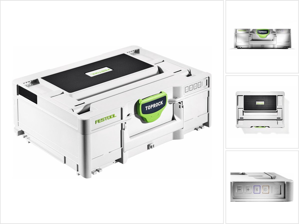 Bol.com Festool SYS3 BT20 M 137 Toprock Bluetooth Speaker - 20W aanbieding
