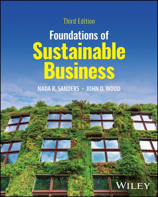 Foundations of Sustainable Business - cover
