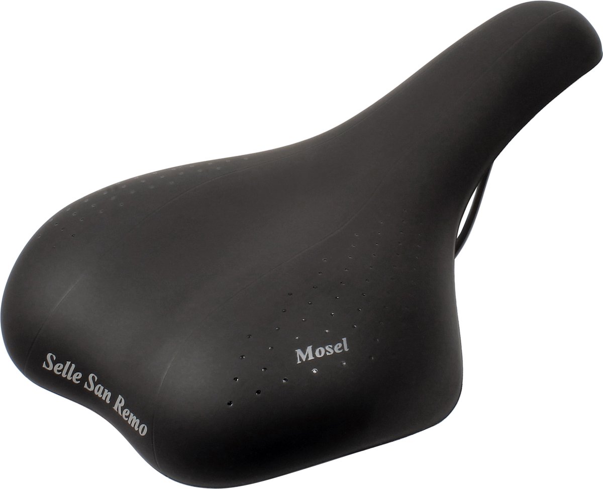 Selle san remo Fietszadel San Remo Mosel voor stads-/trekkingfietsen zwart (werkplaatsverpakking)