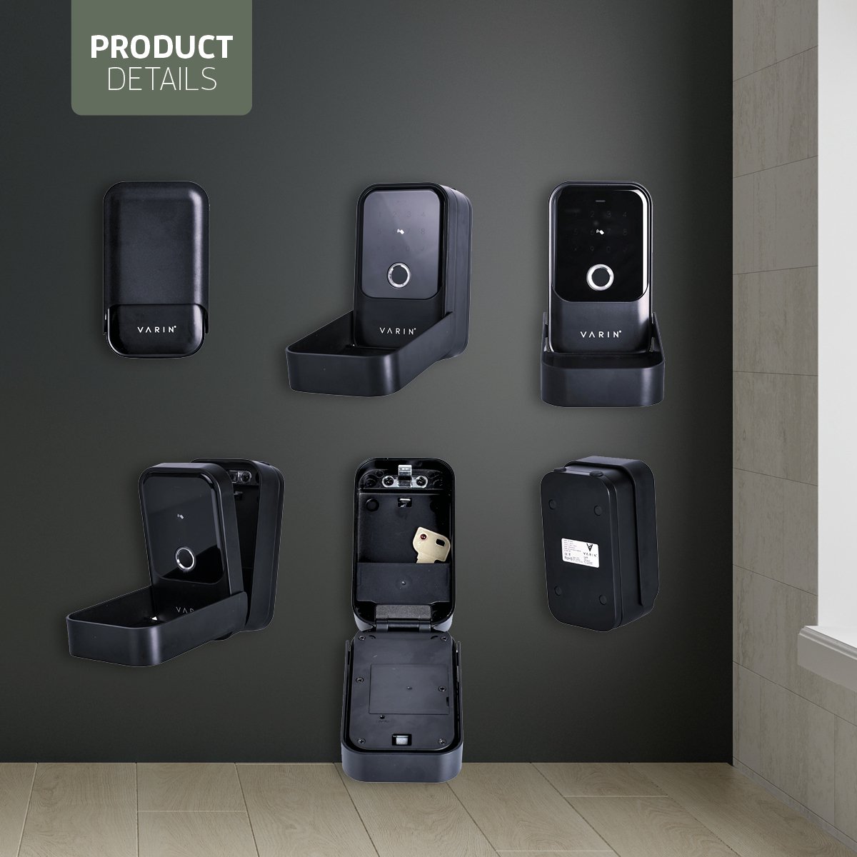 ARREGUI KEEPER-E SEG013-A Guardallaves Inteligente, Caja de Seguridad