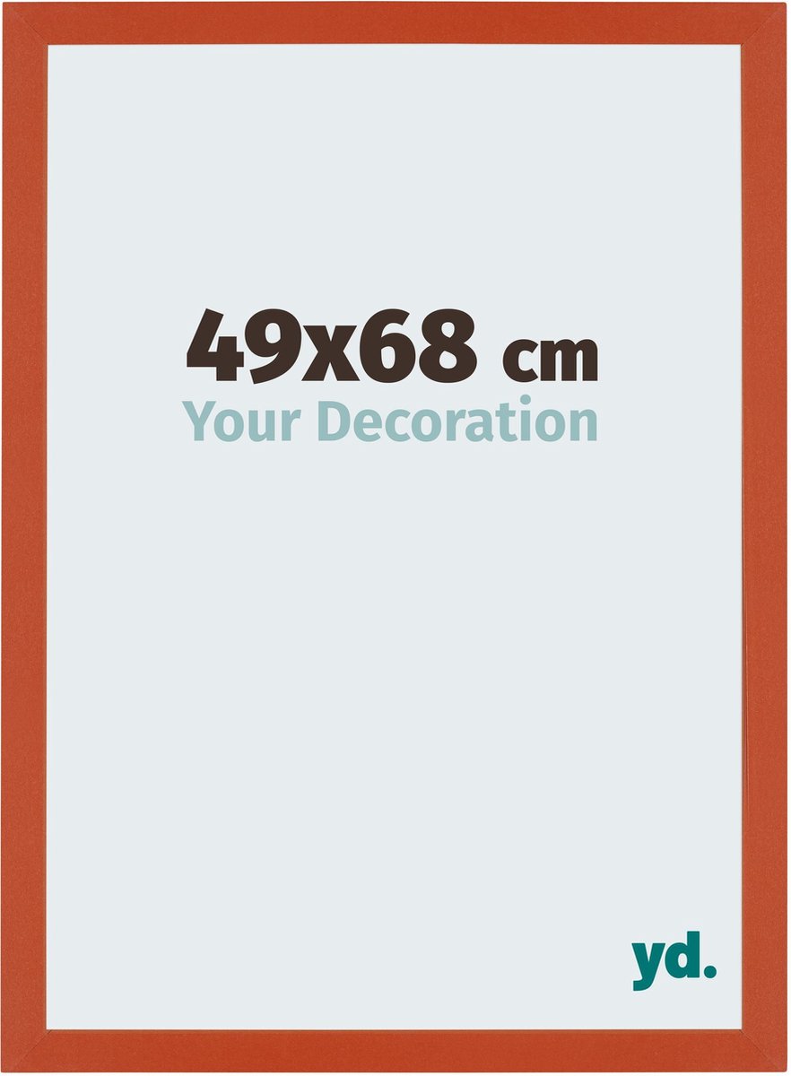 yd. Your Decoration - Fotolijst 49x68 cm - MDF - Oranje - Mura
