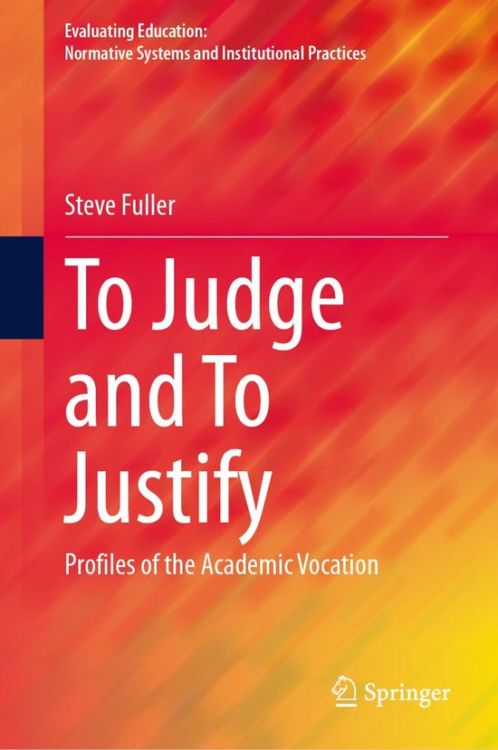 Education (R0) - To Judge and To Justify - cover