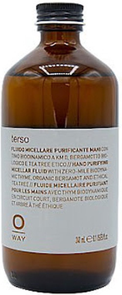 Goedkoopste OWAy Terso - Clean Beauty Routine, micellaire vloeistof voor het wassen van de handen, 240ml