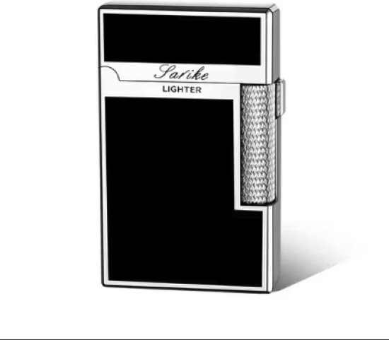 Briquet à gaz butane Vintage rétro et élégant argenté