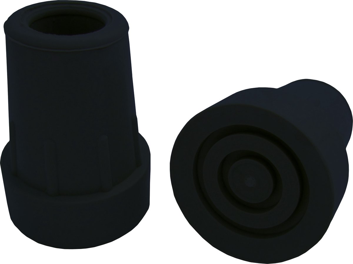Sundo Krukkendop met stalen inzet - 18 mm - Zwart