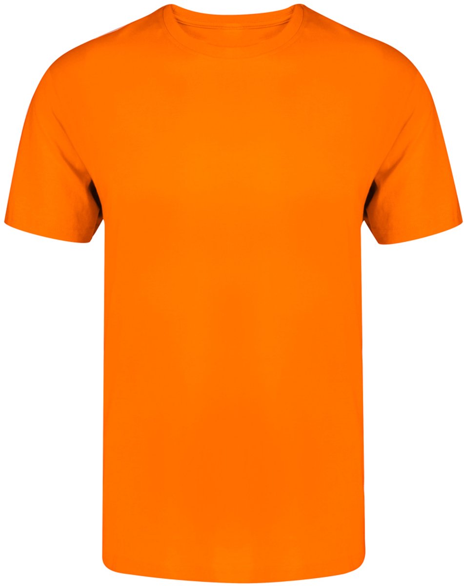 Oranje T-shirt - Koningsdag - EK - WK - Voetbal - Sport - Unisex - 160 g/m² - Maat XL