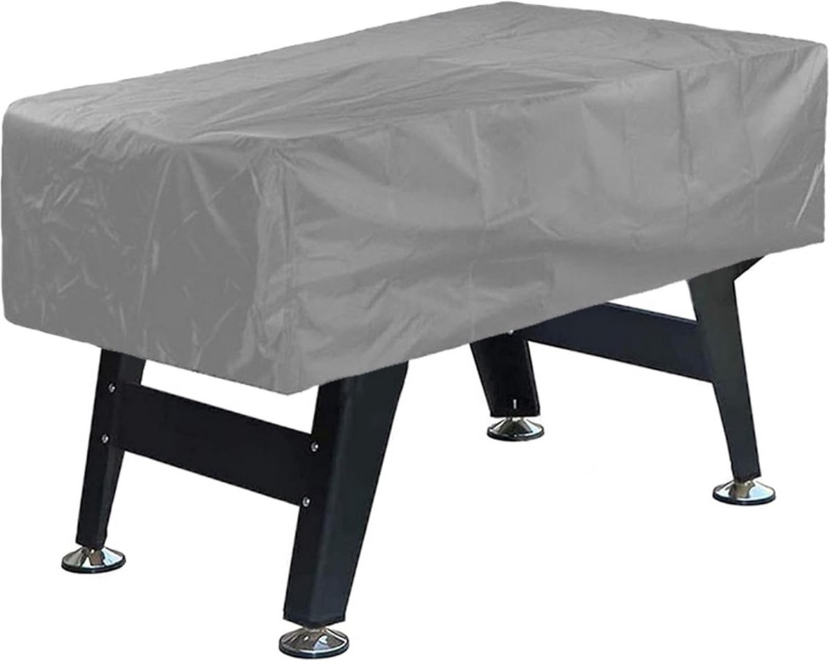 Waterdichte Tafelvoetbal Tafelhoes 420D Oxford Stof 160x115x50 cm Grijs