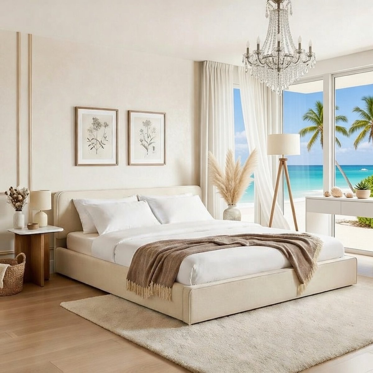Luxe Gestoffeerd Twee 180x200 cm - Modern Design, Verstelbare Vloer, Inclusief Lattenbodem - Comfortabel en Robuust Bed voor Slaapkamer Casa Serena