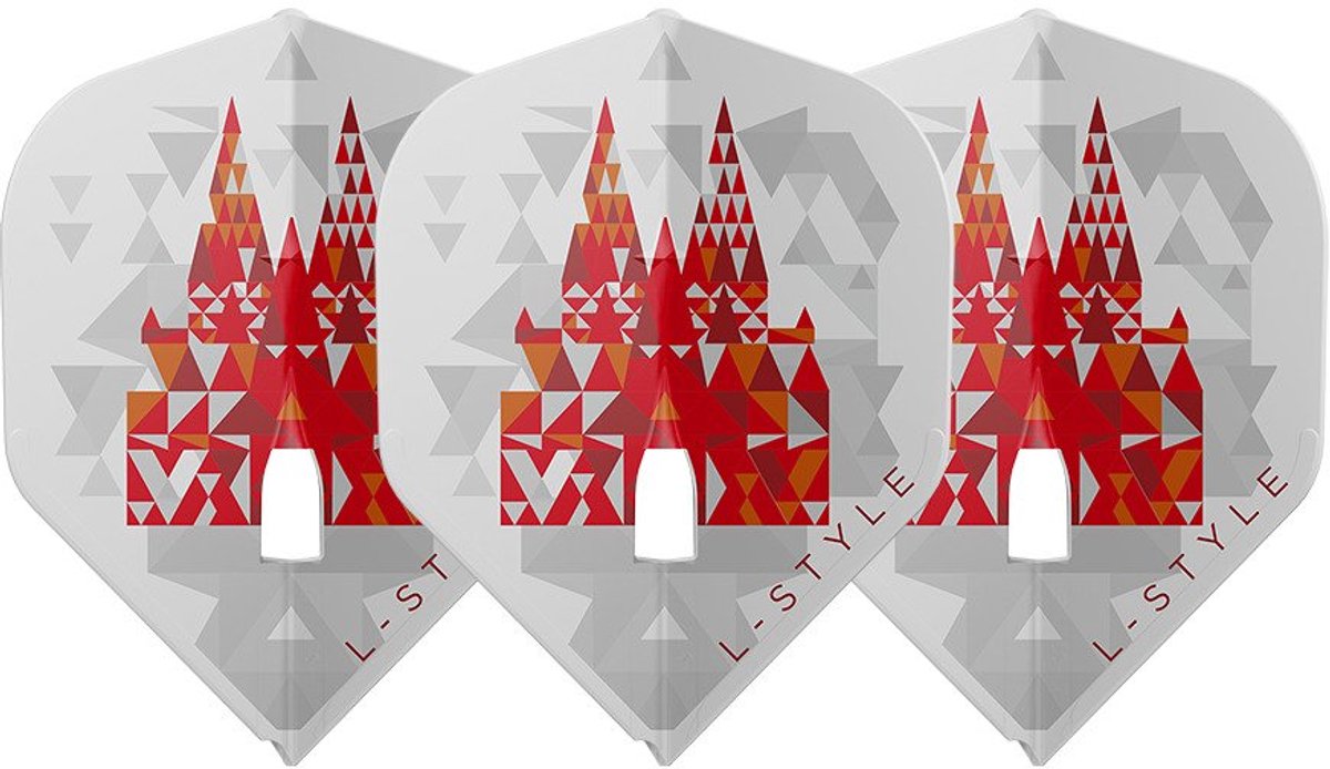 L-Style L1 Pro Florian Hempel V2 White - Dart Flights