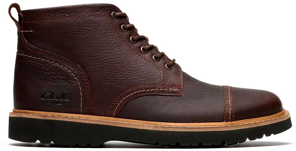Clarks Shoes Weltridge Booties 1/2 Man Bruin