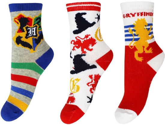Harry Potter - Chaussettes Harry Potter Potter 3 paires - garçons - taille 27/30