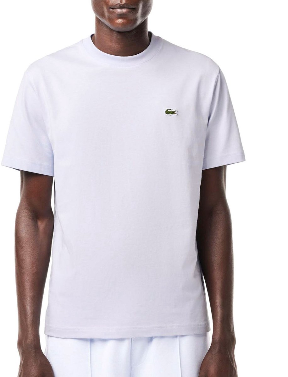 Lacoste T-Shirt Lichtblauw – Heren Casual T-shirts