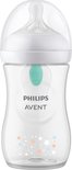 Philips Avent babyfles 260ml met sterretjes decoratie.