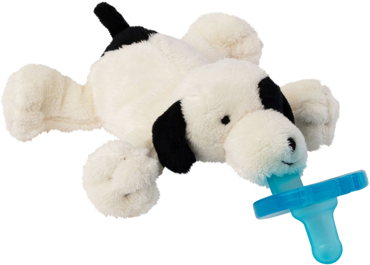 Wubbanub fopspeen met knuffel - Puppy Mackie