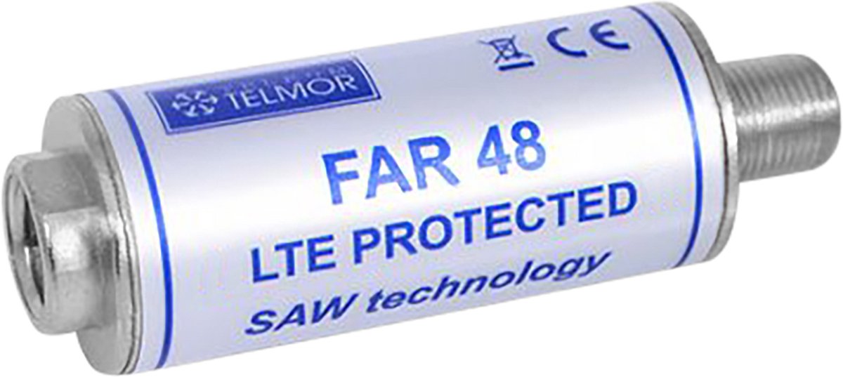 Telkom Telmor - 5G FAR 48 LTE SAW LPF 686MHz Filter - Interferentie-Eliminatie - Binnengebruik - Compact Ontwerp
