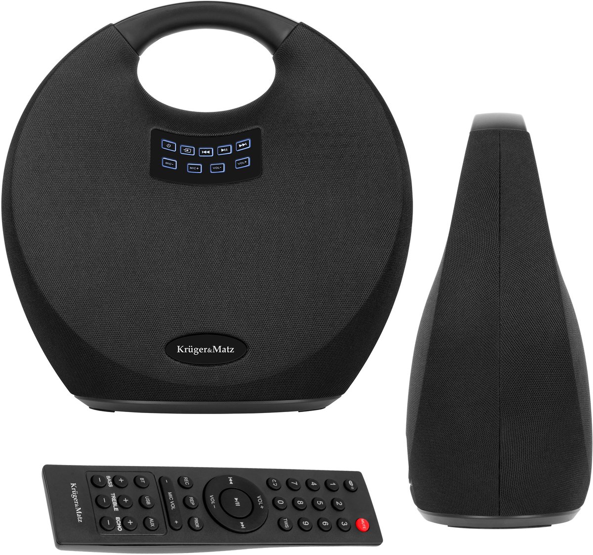 Krüger&Matz Spiral - Bluetooth Speaker - 36W - IPX4 - True Wireless Stereo