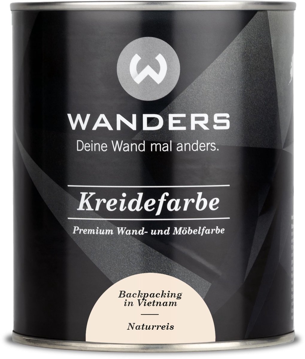 Wanders24 Shabby Chic – Krijtverf meubelverf – Mat – 750 ml beige
