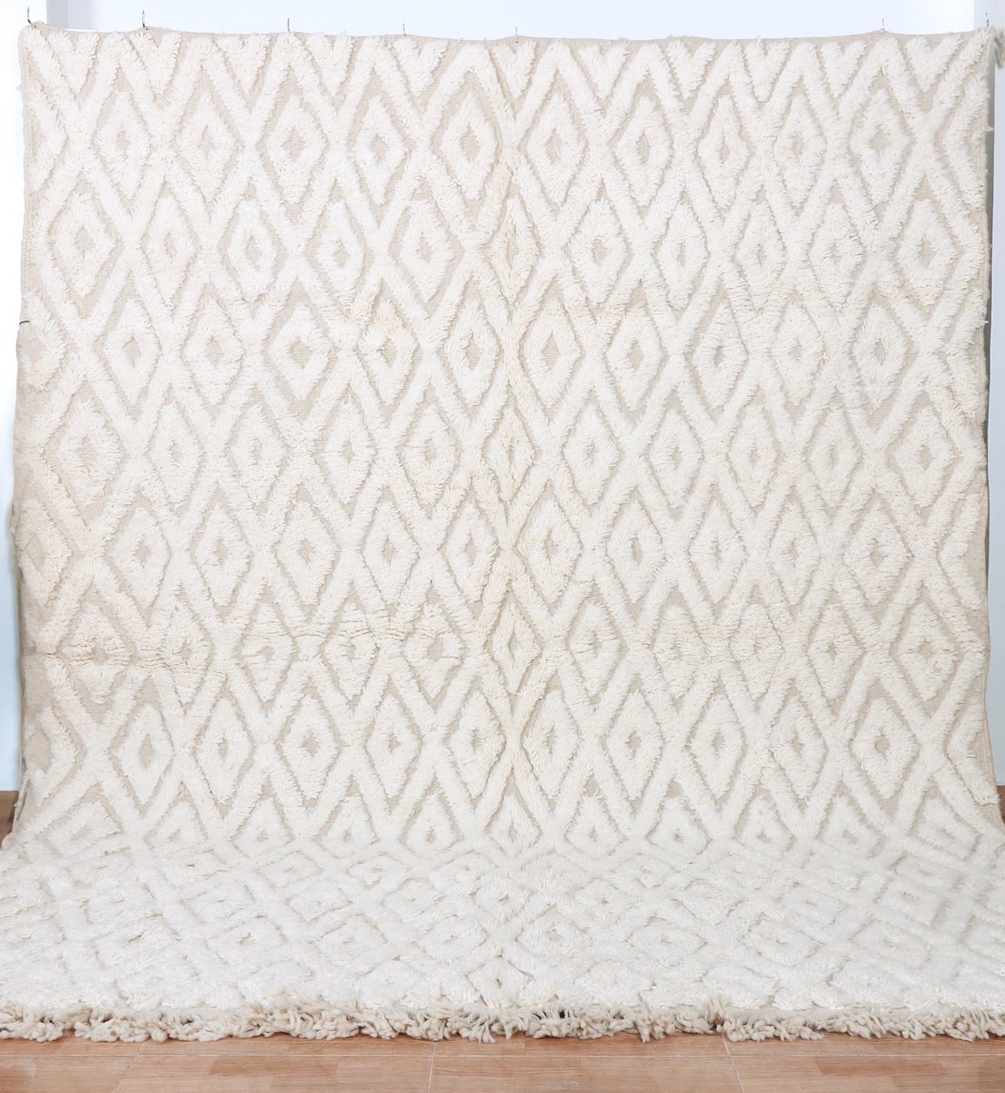 Handgeweven Berber Tapijt "Beni Ouarain" - 280 x 210 cm - Uniek en handgemaakt - Traditioneel Hoogpolig Vloerkleed