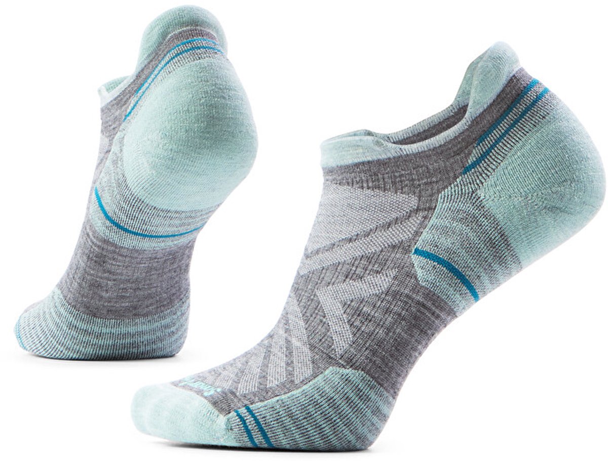 Smartwool Dames Wandelsokken Sneaker Targeted Cushion Medium Grey