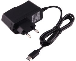 USB-C Oplader 5V/2A - met Kabel - geschikt voor JBL Tuner 2, JBL Tuner 3, JBL Tuner XL en andere USB-C Apparaten - zwart