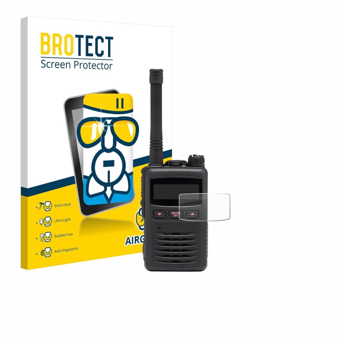 Screenprotector voor Motorola EVX S24 Beschermglas transparant
