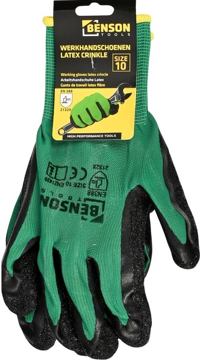 tuingereedschap 5-delige set - glasvezelversterkt kunststof - incl. handschoenen & kniekussen van Merkloos	 — afbeelding 3