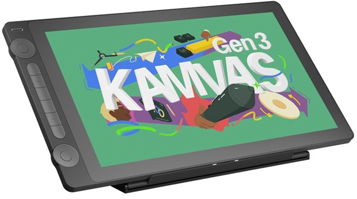 Huion Kamvas 16 (Gen 3) - pen display - tekentablet - tekenscherm - grafische tablet met scherm - 16"