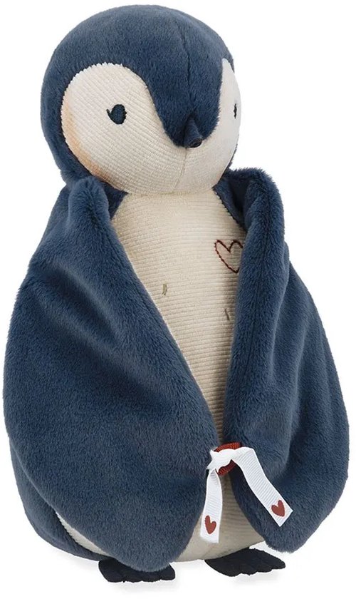 Kaloo Complices - Penguin Blauw avec enregistreur et bruit blanc
