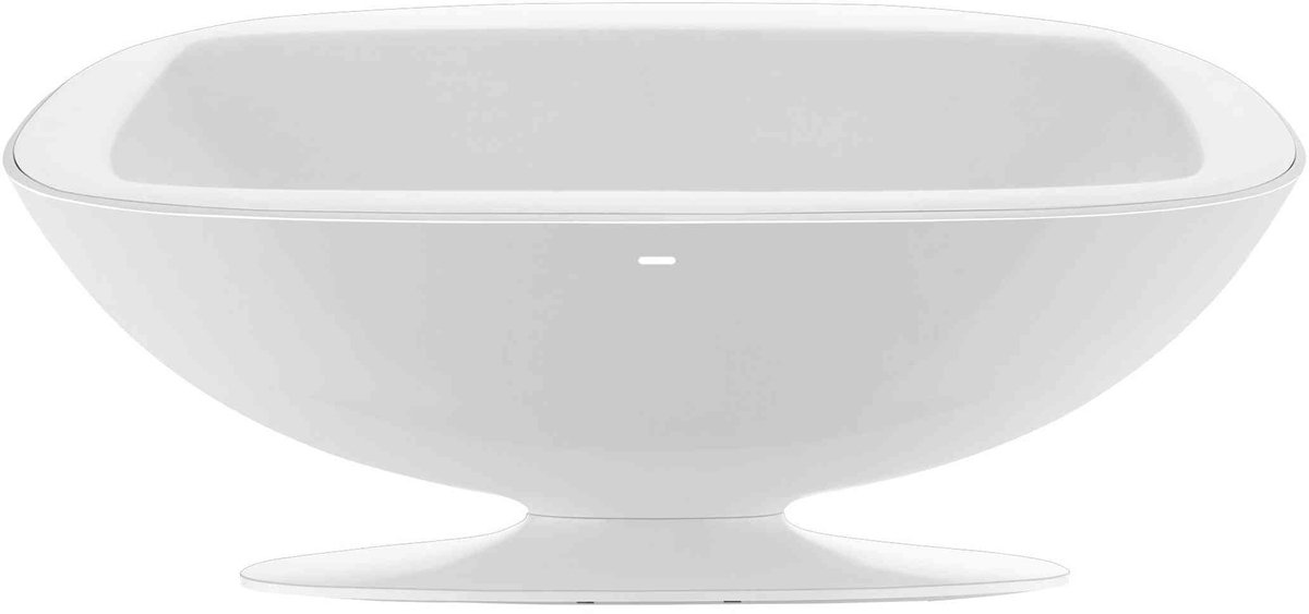 LAVA Space Charging Dock voor LAVA ME Carbon 36 inch, draadloos oplaadstation en gitaarstandaard, Space White