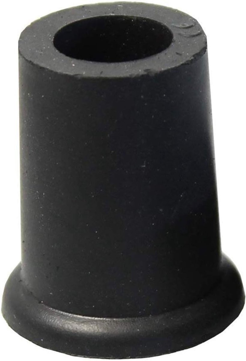 Rubberen Buffer - Paraplu Accessoire - Wandelstok Ondersteuning - Standaard Maat - 0.8mm - Zwart