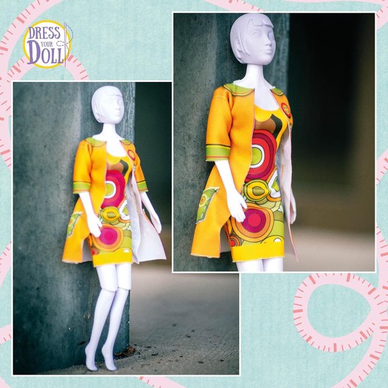 Poppen Kleding Set - Poppen Mode - Creatief Knutselen - Couture Ontwerp - 31 x 24 x 1 cm - Multikleur — afbeelding 2