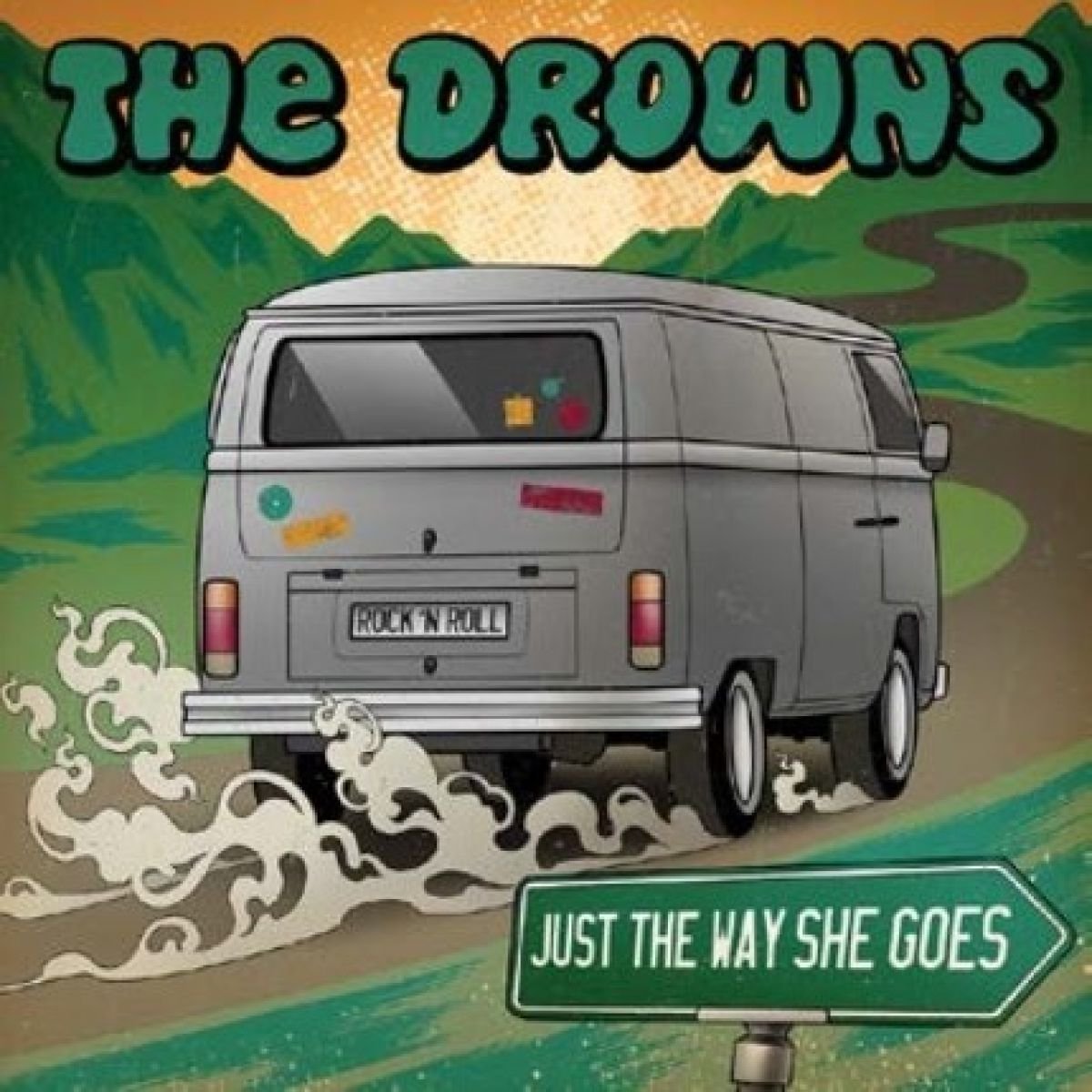 The Drowns - Just The Way She Goes (7" Single) (Coloured Vinyl)
