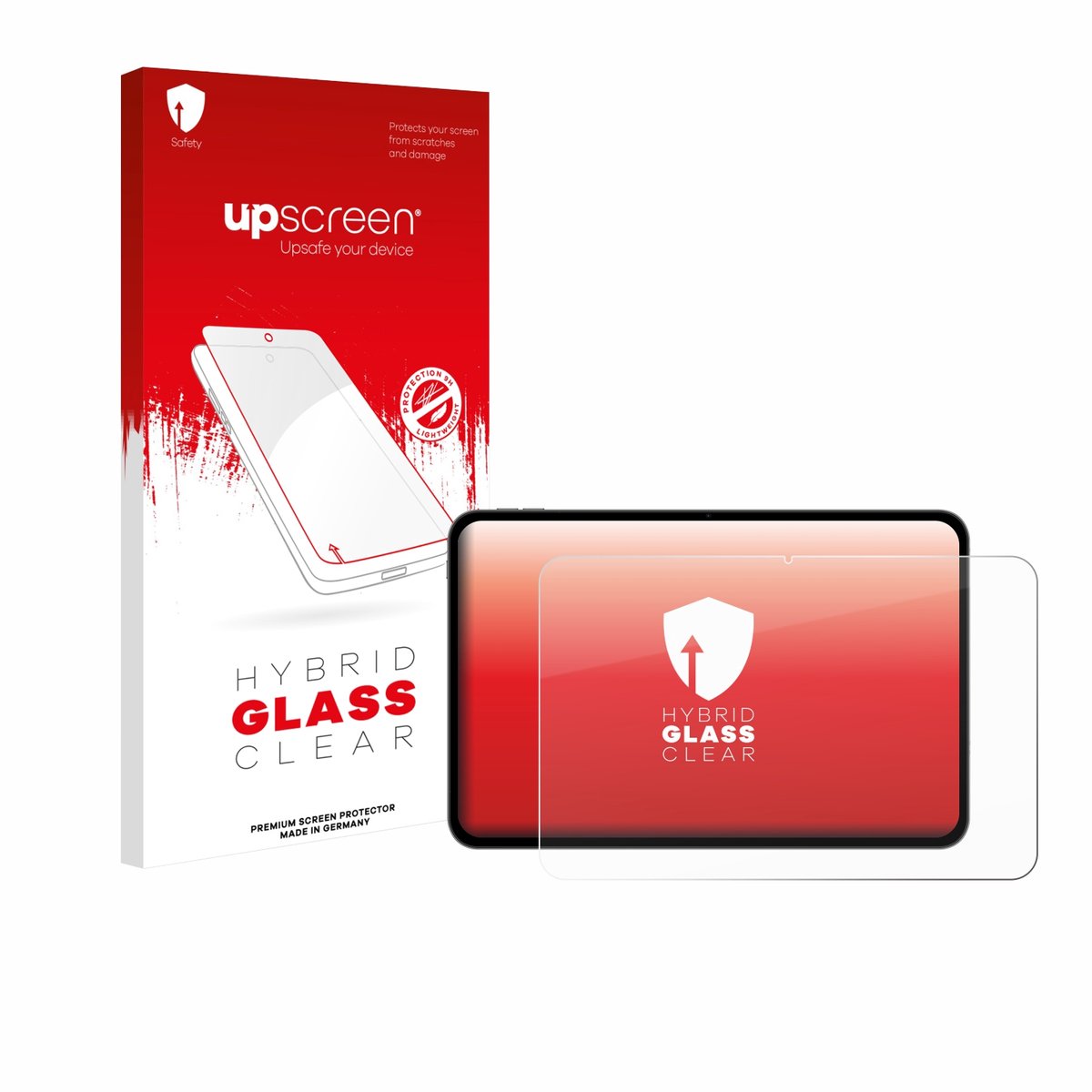 upscreen - Screenprotector voor Teclast T65 - Folie Beschermfolie Beschermglas transparant